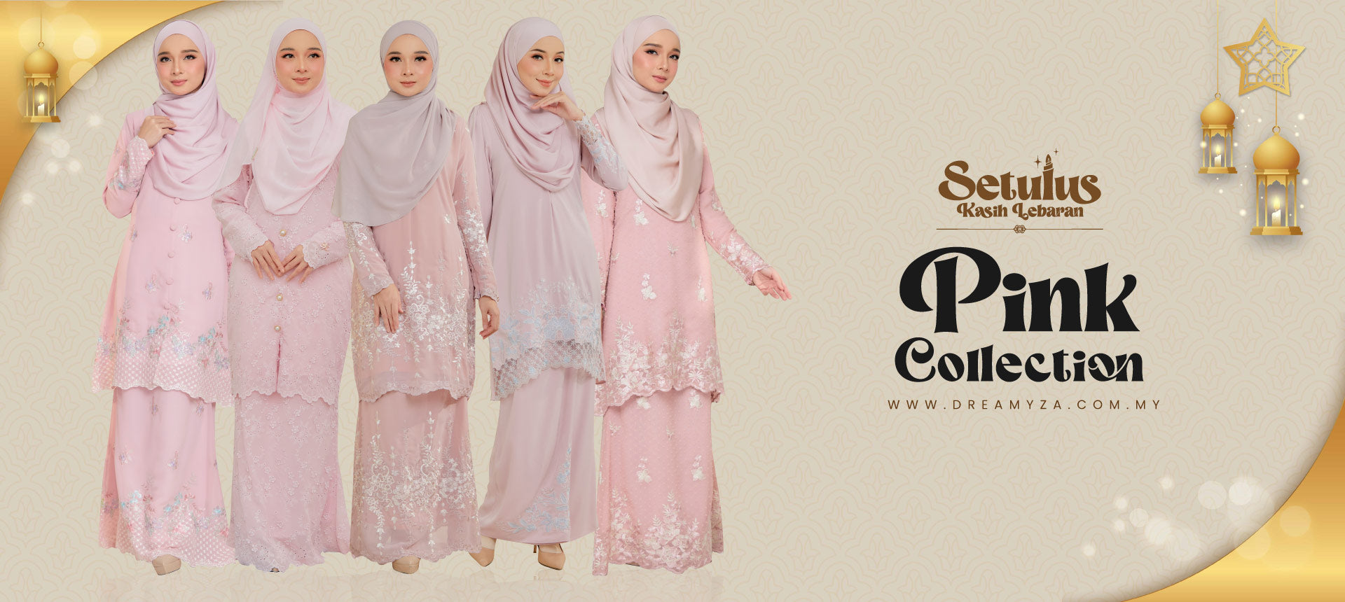 BAJU KURUNG PINK COLLECTION