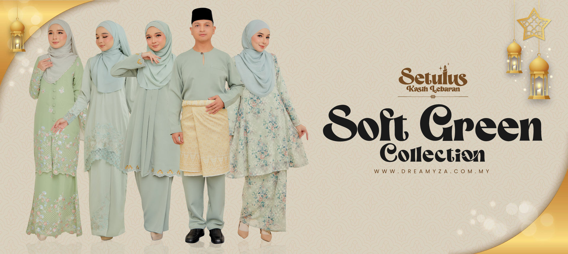 BAJU KURUNG GREEN/MINT COLLECTION