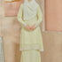 Kirana Embroidered Sulam Chiffon Baju Kurung