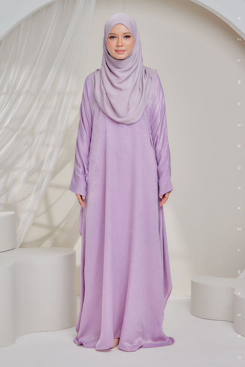 Sahara Shimmering Silk Kaftan Jubah Dress.