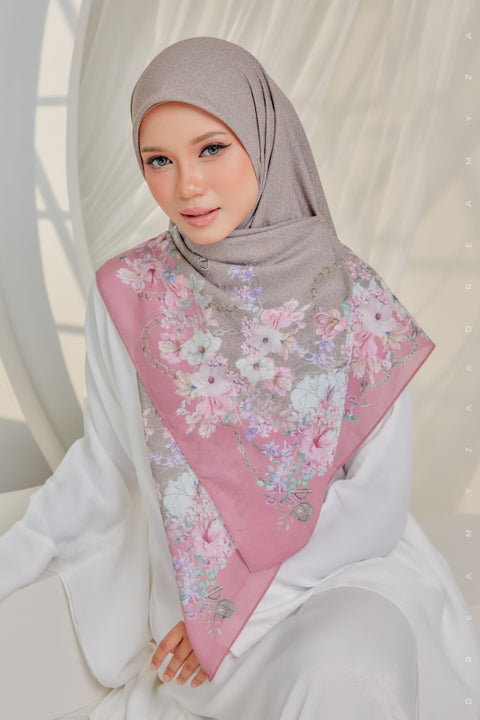 Courage to Dream Series Printed Bawal Scarves Bidang 50" [Premium Cotton Voile]