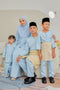 Baju Raya Sedondon Family Kebaya Labuh Baby Blue