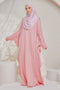 Sahara Shimmering Silk Kaftan Jubah Dress