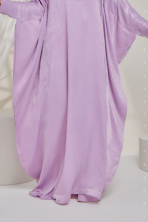 Sahara Shimmering Silk Kaftan Jubah Dress.