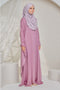 Sahara Shimmering Silk Kaftan Jubah Dress