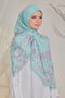 Courage to Dream Series Printed Bawal Scarves Bidang 50" [Premium Cotton Voile]