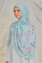 Courage to Dream Series Printed Bawal Scarves Bidang 50" [Premium Cotton Voile].