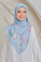 Courage to Dream Series Printed Bawal Scarves Bidang 50" [Premium Cotton Voile].