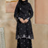 Marsya Full Embroidered Chiffon Modern Kurung