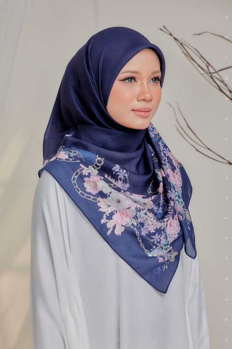 Courage to Dream Series Printed Bawal Scarves Bidang 50" [Premium Cotton Voile]