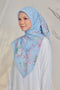 Courage to Dream Series Printed Bawal Scarves Bidang 50" [Premium Cotton Voile].