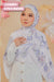 Blooming Garden Series in Breeze [Premium Printed Korean Chiffon Shawl]
