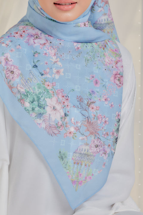Courage to Dream Series Printed Bawal Scarves Bidang 50" [Premium Cotton Voile]