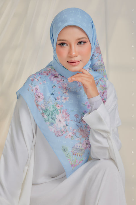 Courage to Dream Series Printed Bawal Scarves Bidang 50" [Premium Cotton Voile]