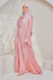 Sahara Shimmering Silk Kaftan Jubah Dress.