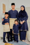 Baju Melayu Sedondon Teluk Belanga Dark Navy blue