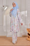Akma Printed Silk Satin Riau Modern Kurung