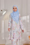 Akma Printed Silk Satin Riau Modern Kurung