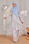 Akma Printed Silk Satin Riau Modern Kurung