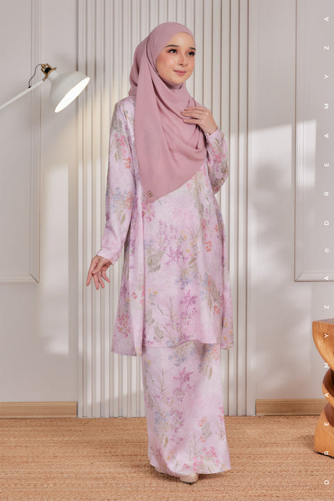 Akma Printed Silk Satin Riau Modern Kurung