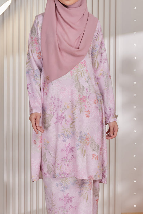 Akma Printed Silk Satin Riau Modern Kurung