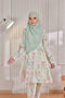 Akma Printed Silk Satin Riau Modern Kurung