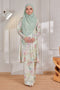 Akma Printed Silk Satin Riau Modern Kurung