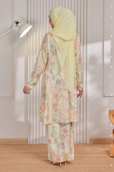Akma Printed Silk Satin Riau Modern Kurung