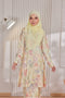 Akma Printed Silk Satin Riau Modern Kurung