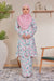 Alya Printed Riau Pahang Modern Kurung (Ironless)