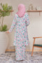 Alya Printed Riau Pahang Modern Kurung (Ironless)