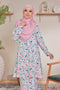 Alya Printed Riau Pahang Modern Kurung (Ironless).