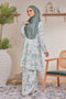 Alya Printed Riau Pahang Modern Kurung (Ironless)