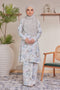 Alya Printed Riau Pahang Modern Kurung (Ironless)