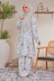 Alya Printed Riau Pahang Modern Kurung (Ironless)