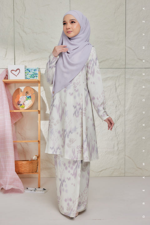 Bayu Printed Exclusive Heavy Chiffon Riau Modern Kurung