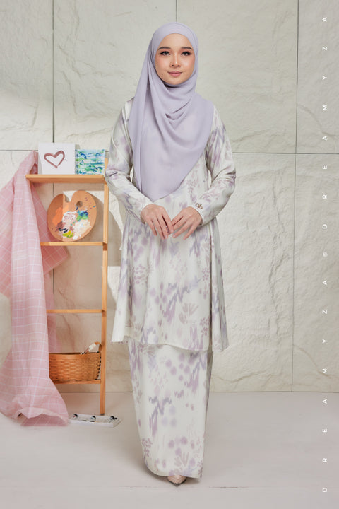 Bayu Printed Exclusive Heavy Chiffon Riau Modern Kurung