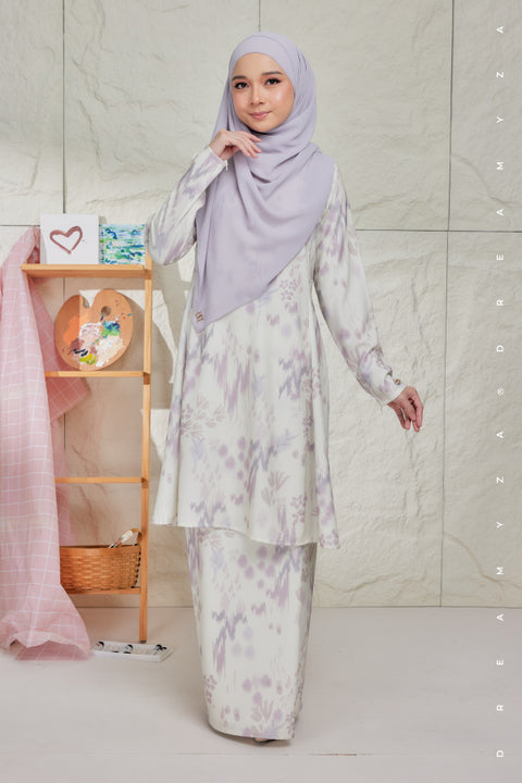 Bayu Printed Exclusive Heavy Chiffon Riau Modern Kurung