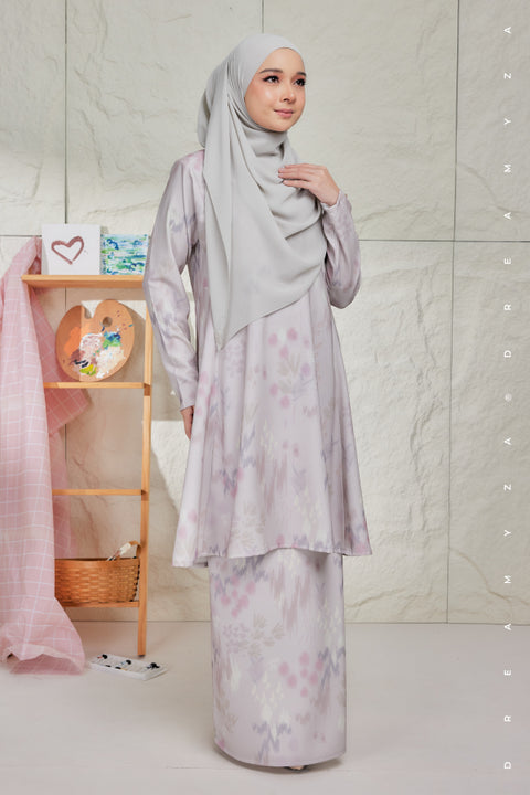 Bayu Printed Exclusive Heavy Chiffon Riau Modern Kurung