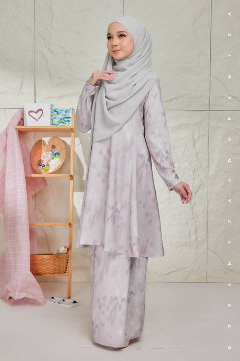 Bayu Printed Exclusive Heavy Chiffon Riau Modern Kurung