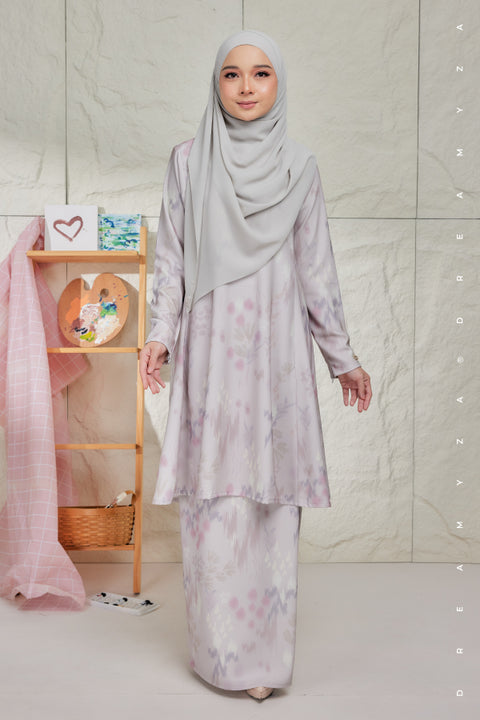 Bayu Printed Exclusive Heavy Chiffon Riau Modern Kurung