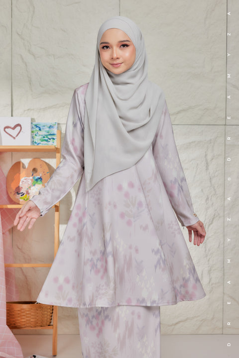 Bayu Printed Exclusive Heavy Chiffon Riau Modern Kurung