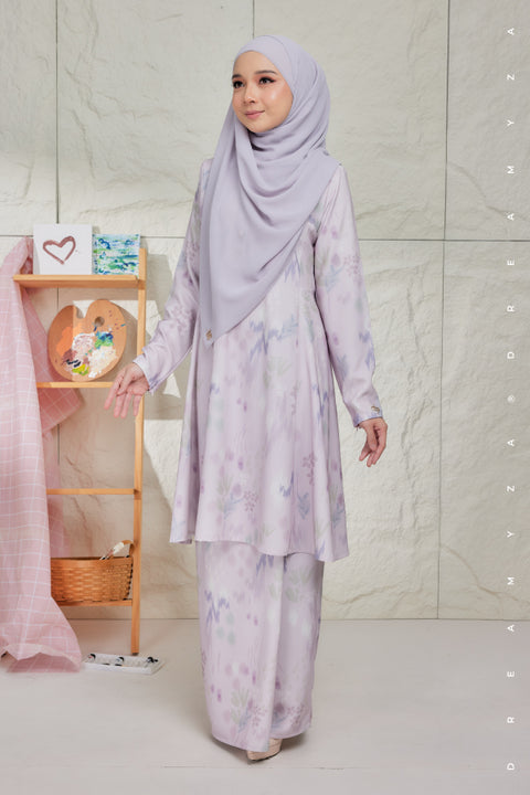 Bayu Printed Exclusive Heavy Chiffon Riau Modern Kurung
