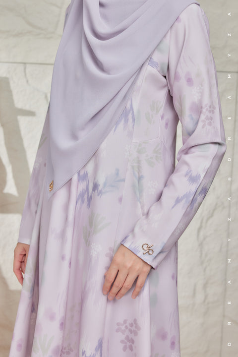 Bayu Printed Exclusive Heavy Chiffon Riau Modern Kurung