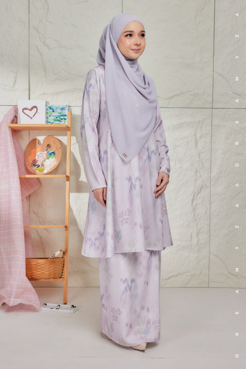 Bayu Printed Exclusive Heavy Chiffon Riau Modern Kurung