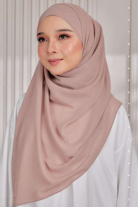 Myza Deluxe Heavy Chiffon Shawl Tudung