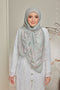 Memories of Joy Printed Luxe Cotton Voile Bawal Square Scarf