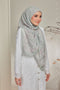 Memories of Joy Printed Luxe Cotton Voile Bawal Square Scarf