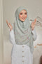 Memories of Joy Printed Luxe Cotton Voile Bawal Square Scarf