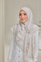 Memories of Joy Printed Luxe Cotton Voile Bawal Square Scarf